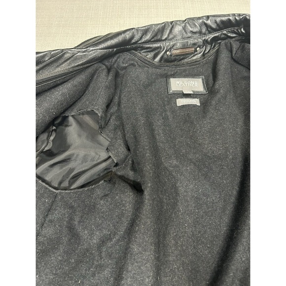 Wilson's Leather Jacket Thinsulate 2 In 1 Mens Size XL Excellent Condition Black - Picture 13 of 16